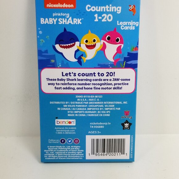 Baby Shark Counting cards - Picture 3 of 8